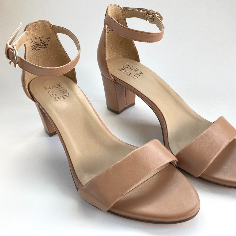 Naturalizer Vera Ankle Strap Sandals TRUE COLORS